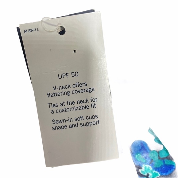 NWT Lands End Tankini Top sz8 - Picture 4 of 10